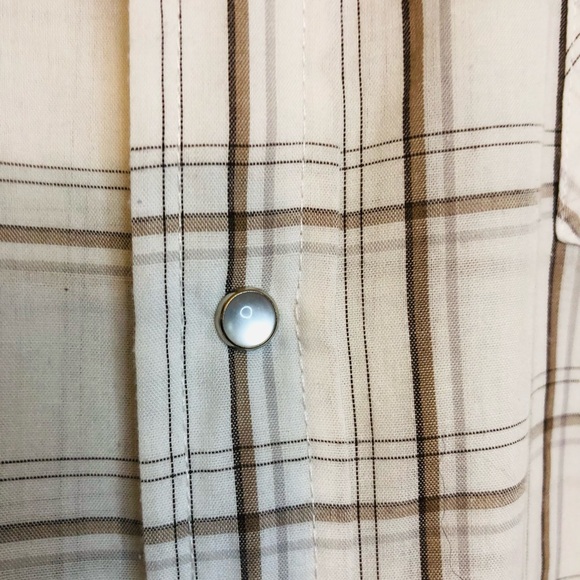 Ely Cattleman Western Pearl Snap Shirt. Tall Man XLT. - Picture 6 of 6